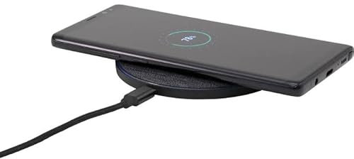 Wireless Charger, 15W Wireless Charging Pad for iPhone 15/14/13/12/11 Pro/Pro Max/XS Max/XR/SE, Samsung Galaxy S22/S21S20/S10/S9/Note10/9, HUAWEI P40/P30, Xiaomi, AirPods 2/Pro- Dark Grey