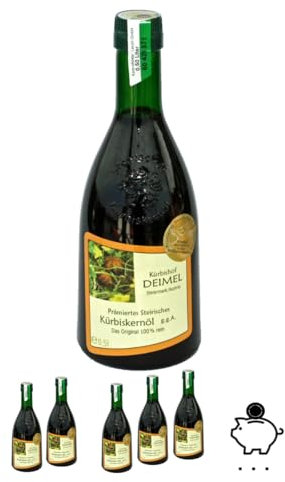 Kürbishof DEIMEL Steiermark/Austria - 500ml - Original Styrian pumpkin seed oil g.A. from Austria - Direct from the producer