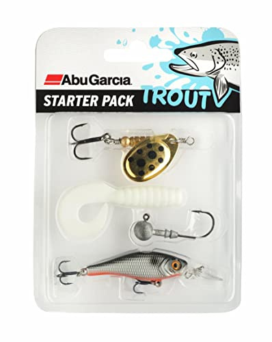 Abu Garcia Packs de démarrage – Versions de Perche, brochet, Truite et Sandre Disponibles, Parfaits pour Les pêcheurs débutants ou intermédiaires, Composants Choisis par Les Experts ABU GARCIA