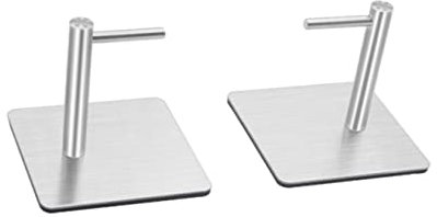 Cabilock 2 Stück Multifunktionale Wandhaken Aus Edelstahl 304 Antiker Taschentuchrollenhalter Mit Magnet Rostfrei Für Bad Und Küche
