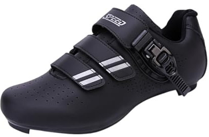 ENEN Fahrradschuhe Herren Damen, MTB Schuhe Abriebfester Rennradschuhe Fahrradschuhe Unisex, Haken und Schlaufe Mountainbike Rennrad Schuhe Radschuhe Kompatibel mit SPD und SPD-SL