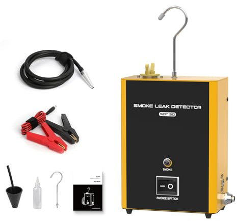 Detector de fugas de humo SDT50, máquina de niebla EVAP, detector de fugas de combustible, probador de fugas de vacío, tubo de coche, máquina de niebla EVAP, probador de fugas para vehículos DC 12 V