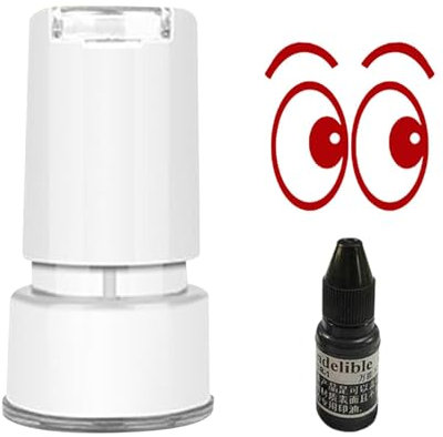 wiroouia Golfballdrucker, einzigartiger, schnell trocknender Golfball-Markierer, langlebiges Golfball-Markierungswerkzeug, kreatives Golfzubehör, wiederverwendbarer, selbstfärbender Stempel für