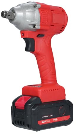 Llave de Impacto, Taladro de Impacto, Llave de Impacto con Estuche de Transporte, Destornillador de Impacto para Automóvil, Hogar, Bricolaje (Narooteqg893yheut-EU-1-2)