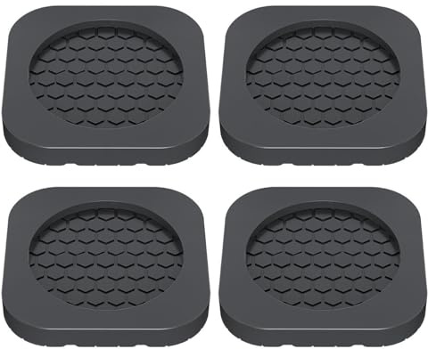 Amortiguadores De Vibración Para Lavandería: Cojines Para Pies De Lavandería, Almohadillas De Base Estabilizadoras Para Secadora | Almohadillas De Aislamiento Para Aparatos De Lavado, Secadora De Ropa