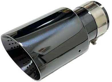 Auto-Endrohre Autoteile Auspuffrohr Schalldämpfer Endrohr Edelstahl Auch Schwarz Passend Für F20 Für F10 Für E38 Für E46 Endschalldämpfer Auspuffendrohr(77mm-101mm)