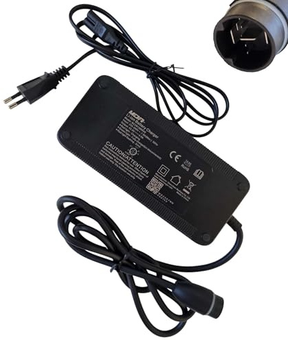 BC291360040 Chargeur de charge 42 V 4 A pour vélo électrique Intube Batterie compatible avec batterie Trend Power TPY-003-35 / TPY-006-50 / 720 Wh 36 V / Compatible avec Yamaha Haibike AllMtn 10