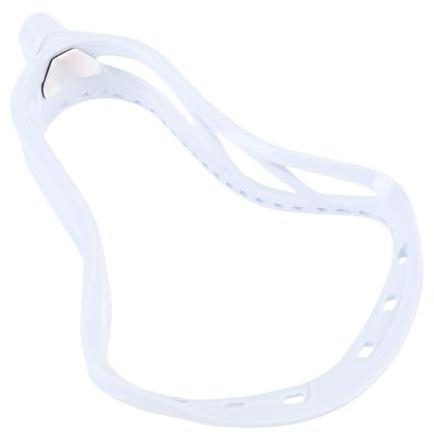 TIKATARER Unbespannter Lacrosse-Kopf, Stick Head Lacrosse-Ausrüstung, Hochfester, schadens- und Verformungssicherer Kopf für das Wettkampfsporttraining (White)