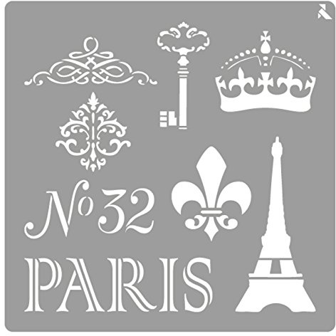 Flygningen 090006 C Stencil, st-06, modell Paris