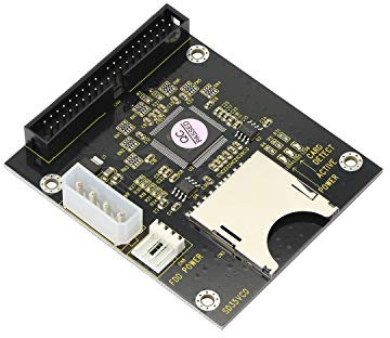 GINTOOYUN Adattatore da SD SDHC SDXC MMC a 3,5 pollici 40 pin maschio IDE scheda di memoria SD a IDE Hard Disk Drive adattatore