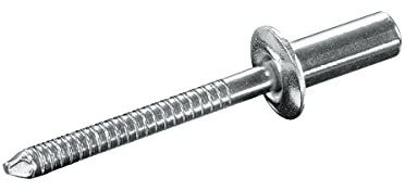 GOEBEL® - 250 x Rivets étanches (Ø x L) 6,4 x 15,5 mm - Acier inoxydable A2 / acier inoxydable C1 - Tête plate - CUP - 2180164155 - ISO16585