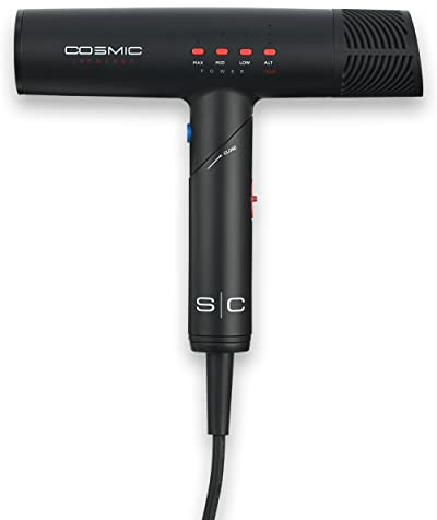 StyleCraft Cosmic Professional Ultra-Lightweight Foldable Hair Dryer Digital Motor with Infrared Ionic Technology