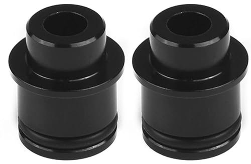 URPIZY 1 Paar 12 mm auf 9 mm Steckachse 7075 eloxierte Aluminiumlegierung, Schnellspanner/QR-Naben-Umwandlungsadapter für Hope