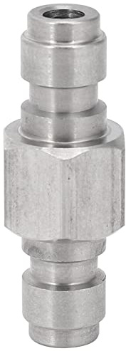 Wisboey Farbe Ball Luft Pcp Beidseitig Stecker Schnell Kupplungs Adapter Edelstahl Doppel Stecker FFLl Nippel