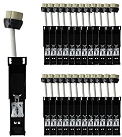 Lot de 25 Douilles GU10 cEramique avec connecteur AUTOMATIQUE