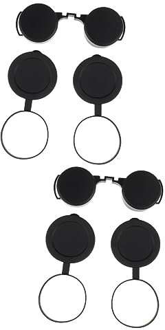 PartyKindom 6pcs Binoculars Monocular Protective Cap Objective Lens Replacement Rubber Safe Material