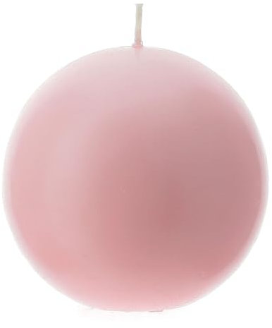 Holyart Candela sferica da Altare Rosa Opaco 100 mm