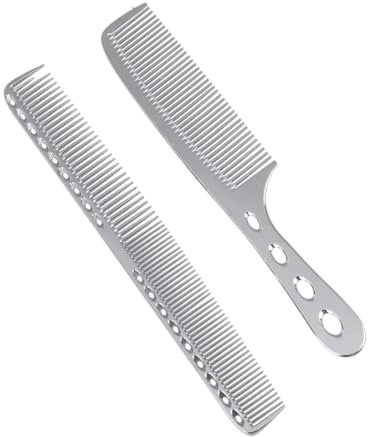 IWOWHERO 2piezas Peine De Profesional Peine De Horquilla Accesorios De Peluquería Grande