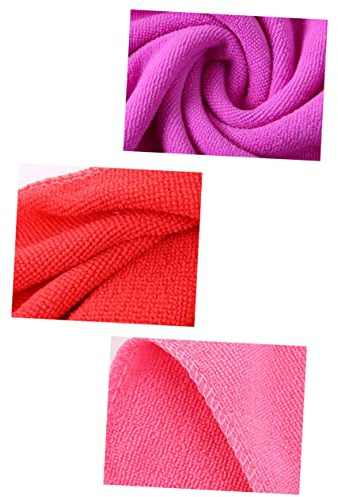 CANIGHT 15pcs Microfiber Towel Car Interior Cleaning Kit Microfiber Cleaning Cloth for Dishes Windows Rv