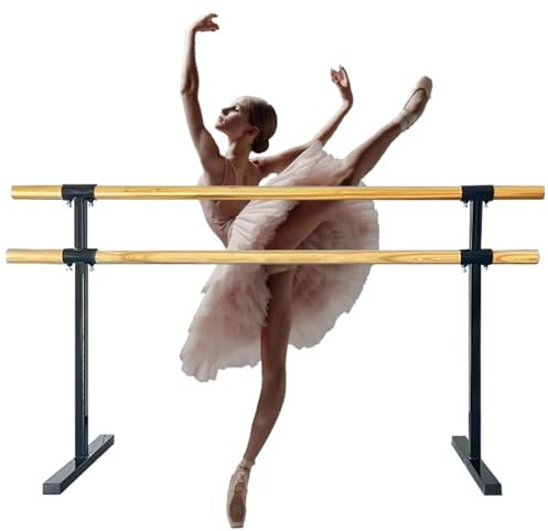 HPFHSJ Ballettstange Mobile Stahl-Ballettstange, Gymnastik-Beinpressstange, kann EIN Gewicht von 150 kg tragen, für Heimgymnastik-Tanzdehnung(200cm/78.7in)