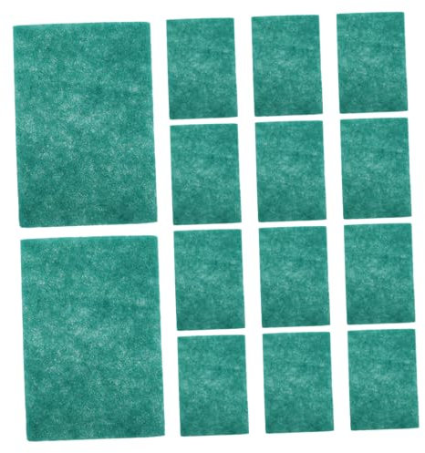 CHICAMPERA Estropajos para Ollas y Sartenes Reutilizables 12 Unidades Verdes 4,6 x 7,87 x 0,59 Pulgadas Tecnología Anti Grasa Paños De Limpieza No Abrasivos para Cocina y Parrilla Metálica