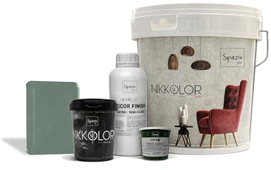 Nikkolor Kit Microcemento 8 m² per Pavimenti e Pareti - SemiLucido – 06