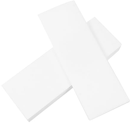 SHERCHPRY 200 st Vaxremsor för Hårborttagning Justerbara Muslin Waxing Strips för Borttagning Hår på