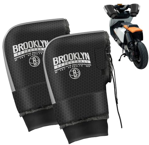 Manoplas para manillar de motocicleta,Guantes de moto resistentes al viento - Guantes impermeables para manillar, guantes para moto de nieve, guantes térmicos de invierno para ciclismo, , scooter