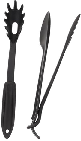 Ipetboom Pinzas para Espaguetis y Clip de Alimentos Reutilizable Utensilios de Cocina de Nylon para Uso Diario Hogar Accesorio Práctico para Servir Pasta Seguro y Resistente
