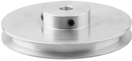 Tidevib für Keilriemenscheiben 6 mm für Rundriemen, Aluminiumlegierung, Außendurchmesser 20 mm bis 80 mm, für Motoren und Mini-Spindelanwendungen