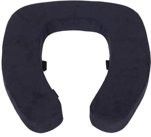 Ciieeo Heightening and Thickening Toilet Seat Cushion Padded Washable Bathroom Seat Riser Cover for Seniors Home Use and Holiday Parties