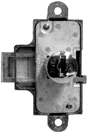 MLM Möbelschloss Typ 550-538 | Schrankschloss Kastenschloss Möbelverschluss Kommodenschloss Einsteckschloss für Möbel | Durchmesser: 18 mm | DIN: beidseitig | Dornmaß: 15 mm | Ohne Zylinder