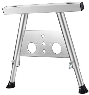 diwedaso Escalera de Techo con Separador de canalones, Base de Goma Antideslizante Ajustable, para tareas de Limpieza de techos domésticos, escaleras