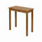 hagge home Skandinavisch Holz Tisch Schreibtisch Kleiner Tisch Esstisch Computertisch Küchentisch Office Desk PC Tisch Homeoffice Esszimmertisch Wohnzimmertisch Arbeitszimmertisch 75x38 Braun