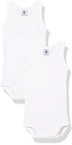 Petit Bateau A01t5 Body för bebispojkar (set med 2), Variant 1, 3 M�nader