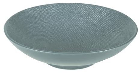 TABLE PASSION - Assiette creuse Vésuvio bleu 19 cm (lot de 6)