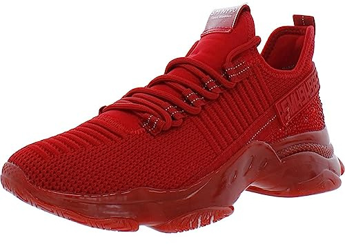 Steve Madden Maxima sneaker för kvinnor, Röd multi, 39 EU