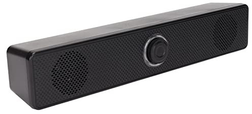 Bewinner 350T Soundbar PC, Casse PC Alimentazione USB, Altoparlanti PC Jack 3,5 mm, Altoparlante Stereo Barra Audio per PC Tablet Desktop Cellulare Laptop MP3
