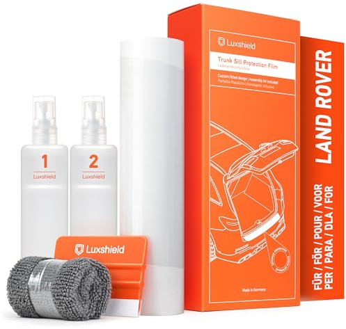 Luxshield Ladekantenschutz Folie für Land Rover Range Rover Evoque 2 (II) L551 I 2019-2026 - Stoßstangenschutz, Kratzschutz, Lackschutzfolie - Transparent