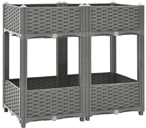 ShGaxin Arriate 153298 Table de culture en polypropylène 80 x 40 x 71 cm