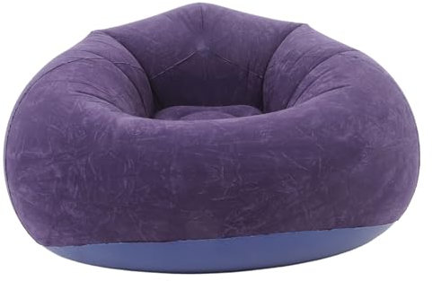 Garneck Aufblasbares Lazy Sofa Aufblasbarer Stuhl Für Camping Zusammenklappbar Tragbar Sitzsack Für Wohnzimmer Schlafzimmer Balkon Garten