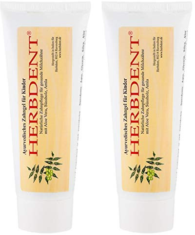 Herbdent Ayurvedisches Kinder Zahngel Ohne Fluorid 80 ml