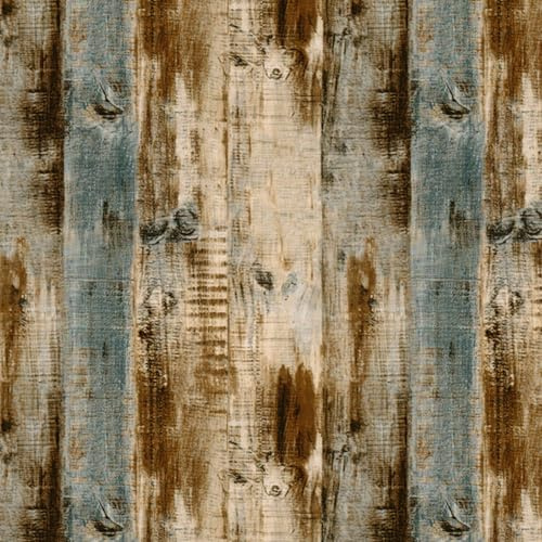 Qianglive Grey Wood Wallpaper 17.3×200 Peel and Stick Wallpaper Self Adhesive Distressed Wood Wallpaper Reclaimed Faux Home Decoration Film Shelf Vinyl