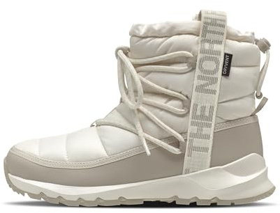 The North Face Thermoball Lace Up Waterproof Boot, Gardenia Wht/Slvr Gy, 9