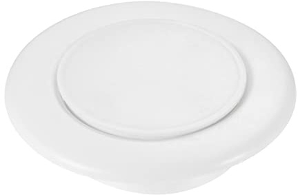PATIKIL 68mm Lochstopfen 1Pack PVC Runde Rohr Pfostensperre für Leitungsschutz Weiß