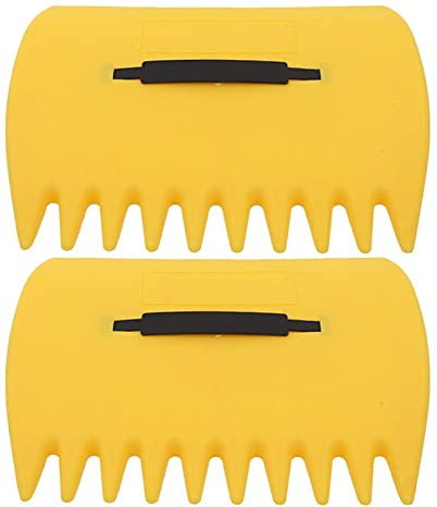 Anloximt Pelles à Feuilles - râteau à Main Ergonomique pour ramasser Les Feuilles - Collecteur Feuilles CollFeuilles mortes Ramassage Feuilles pour ramasser Les Feuilles