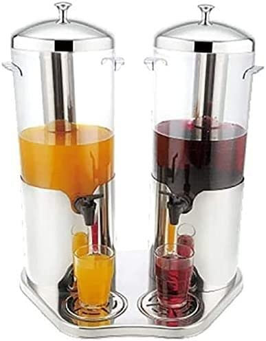 FAiruo Dispensador de Bebidas, Dispensador de Cerveza, Cubo de Cerveza Dispensador de Cerveza, Dispensador de Bebidas Doble de 5 litros, Dispensador de Cerveza de Gran Capacidad