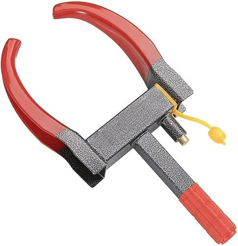 QIANMEI Radschloss Auto-Rad-Clip-Schloss, Anti-Diebstahl-Auto-Gerät, Robuster Rad-Sicherheitsclip, Radschloss for Wohnwagen, Auto, Motorradschloss, Schützen Sie Ihr Auto Schnell Und Einfach.
