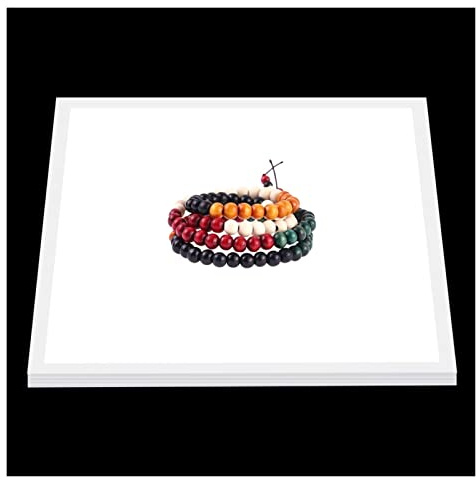 8,7-Zoll-tragbare LED-Fotostudio-Box Tabletop Shooting Light Box Tent Photography Mini Box Softbox Set Display Lightbox Für die Studiofotografie(Only Shawless Panel)