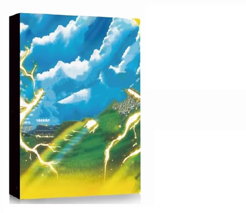 Álbum coleccionable para tarjetas, álbum para cartas coleccionables, carpeta impermeable para tarjetas, contiene 240 tarjetas - 30 páginas